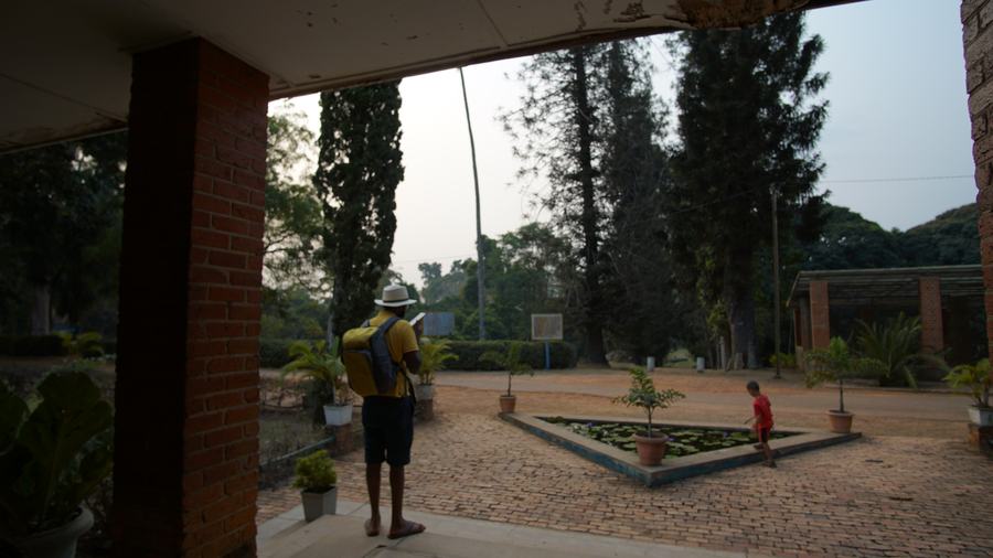 La galerie, vue vers le jardin