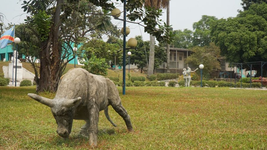 Le taureau du jardin