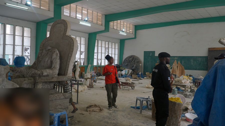 L’atelier de sculpture